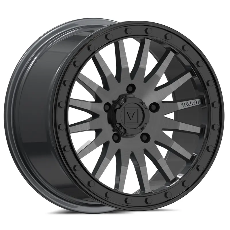 V06 BEADLOCK 15X8 +40 5X114.3 BRUSHED GUNMETAL