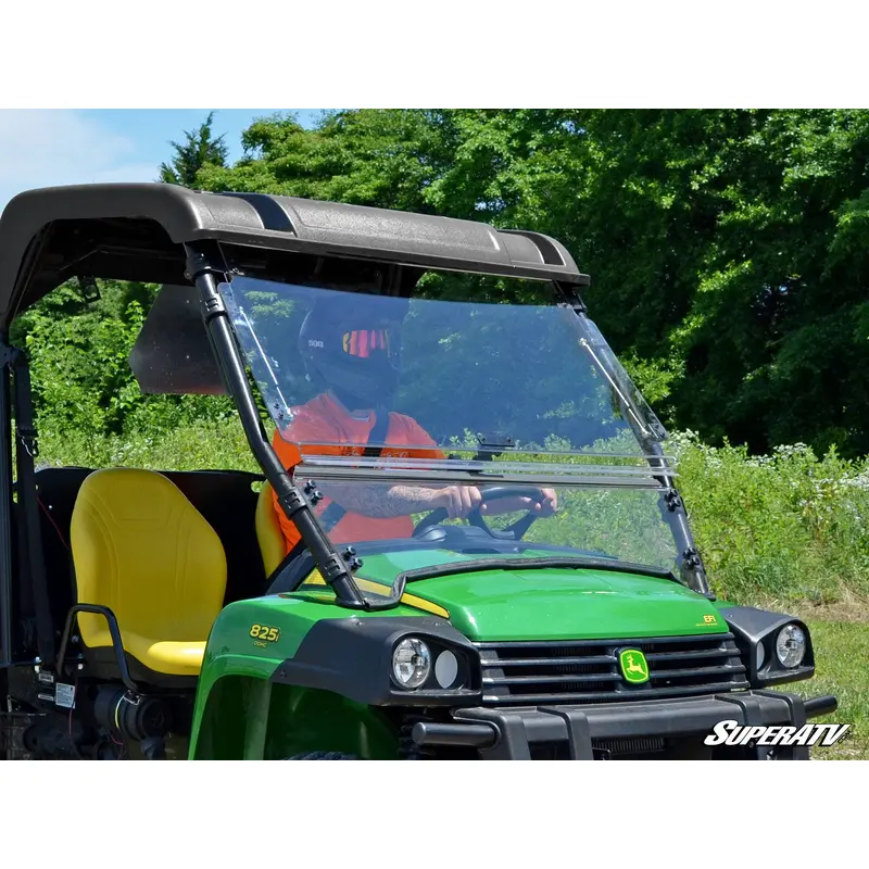 John Deere Gator Scratch Resistant Flip Windshield