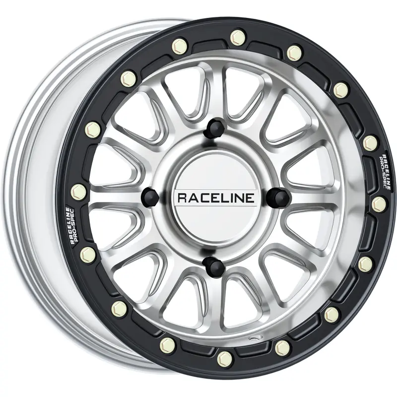Alpha Hyper Wheel 4/137 Hyper Silver/Blk 15x7 (+10mm)