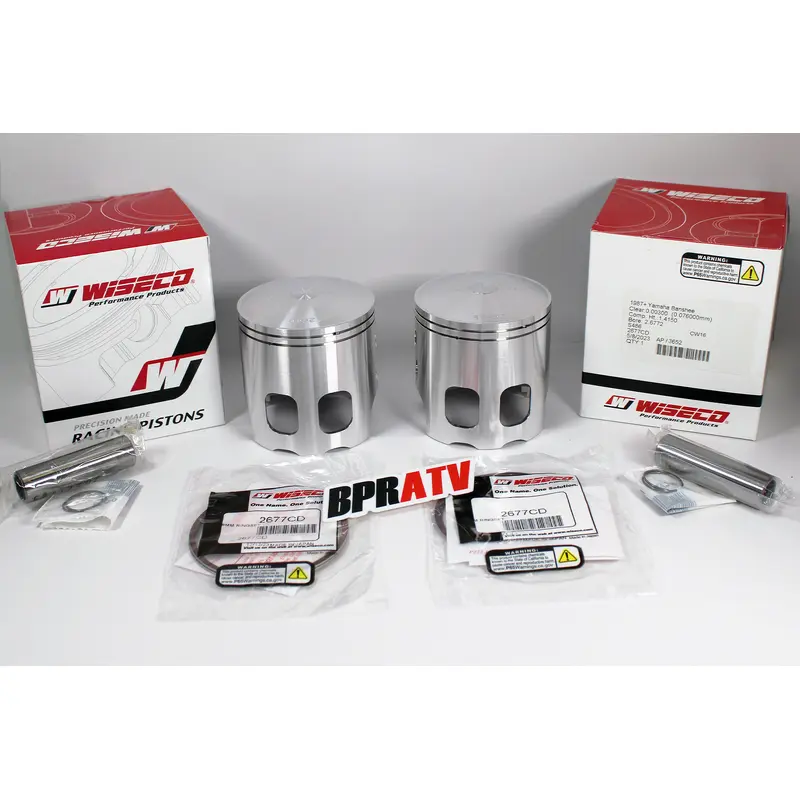 Banshee Athena Big Bore Wiseco Pistons 573M06800 421 Stroker Forged Piston Set