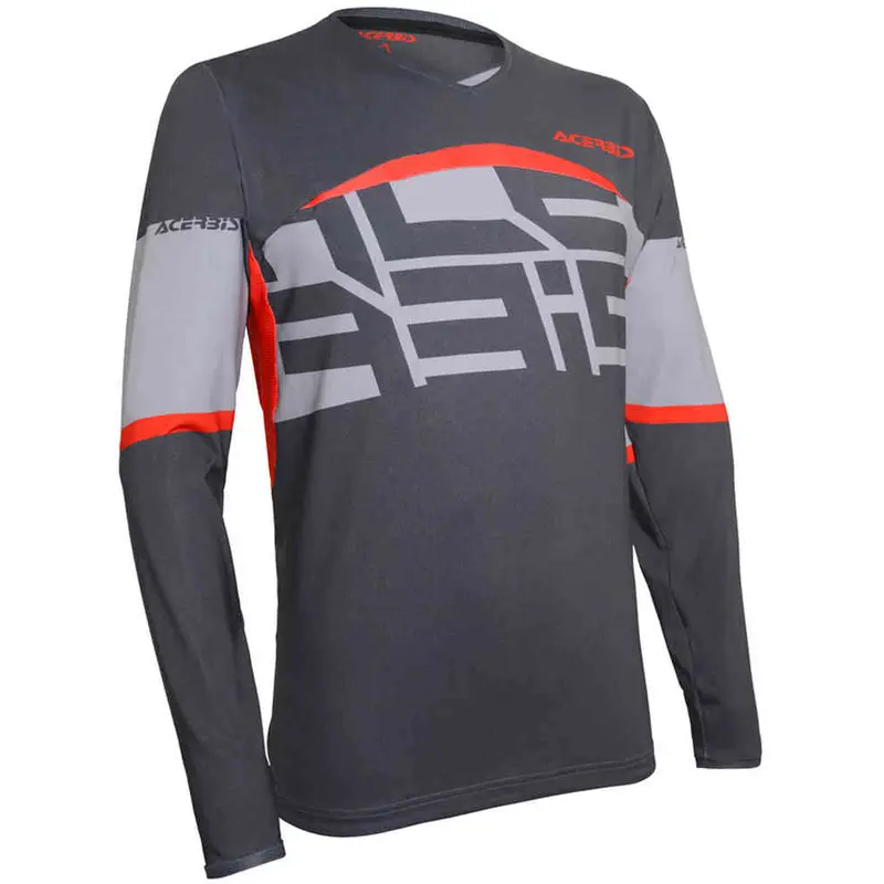 BLACKFIRE JERSEY - Black / Red / Grey