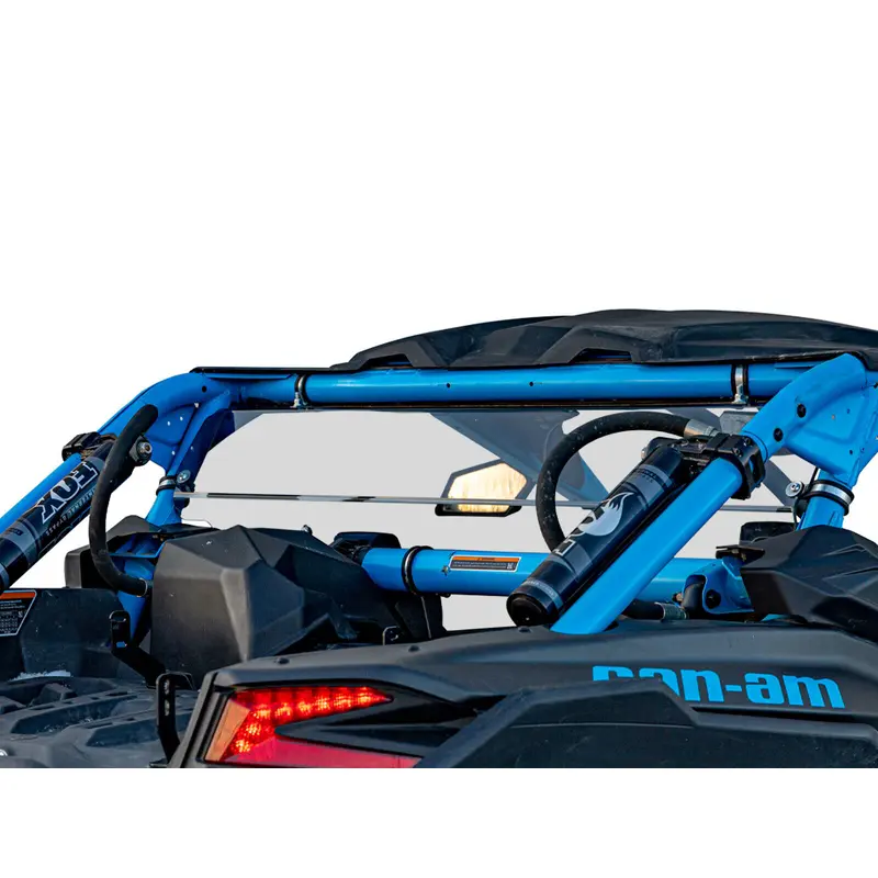 SuperATV Light Tinted Heavy Duty Rear Windshield for Maverick X3 (2017+)