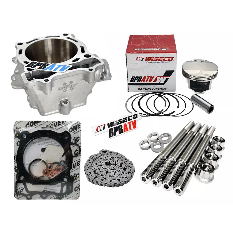 YFZ450 YFZ 450 Big Bore Kit 98mm 480cc Cylinder Top End Rebuild Kit & Head Studs