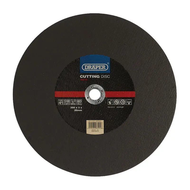 Draper Metal Cutting Disc, 300 X 3 X 20mm - CGF11