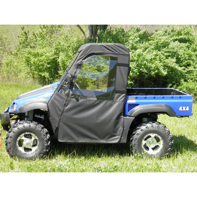 HiSun 500/700 - Soft Doors with Door Length, Color and Zip Window Options