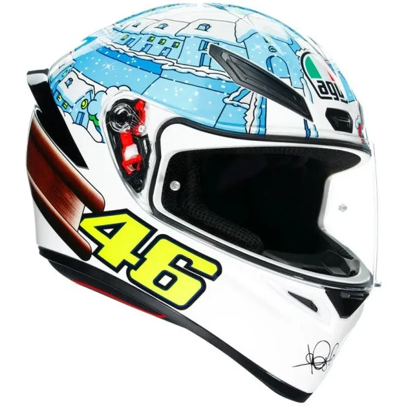 Casque Intgral de Moto K1 Top Rossi Winter - Liquidation