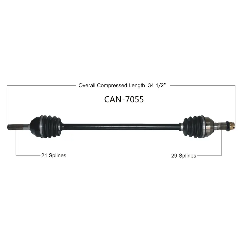 2017 Can Am Maverick Turbo X3  XRS front Left CV axle shaft TrakMotive Can-7055