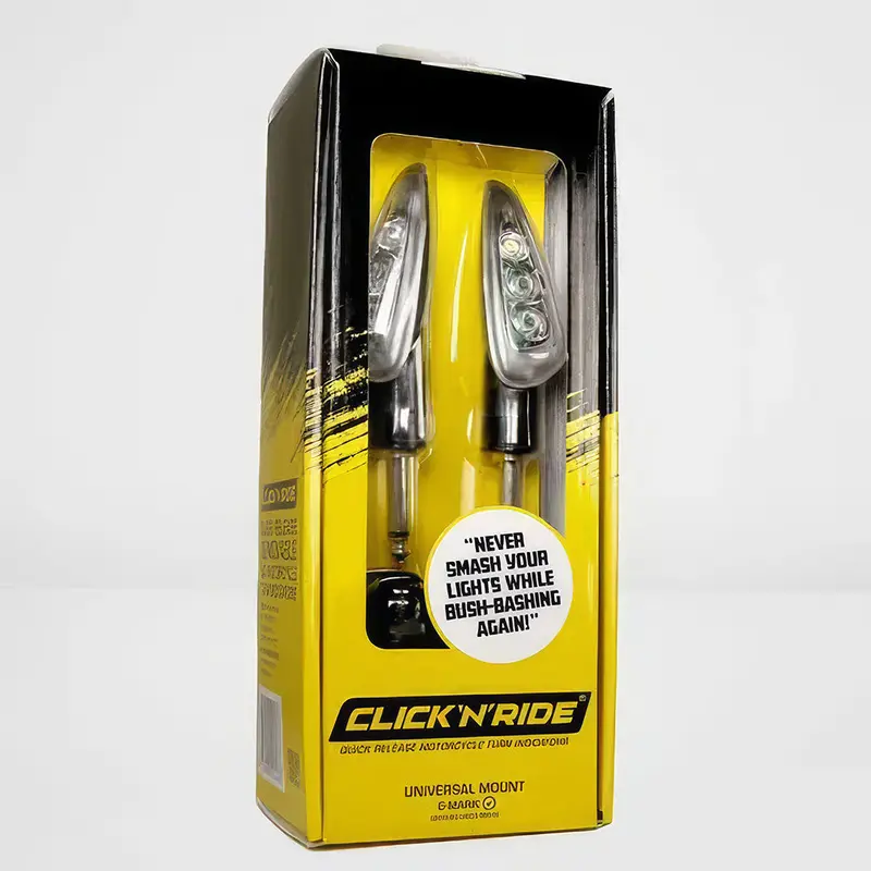 Click and Ride Indicators Universal quick release 4 pce CNR-4204 R&G (CNR4204)