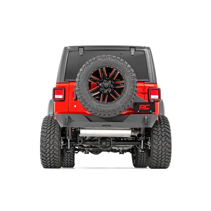 Rear Bumper | Trail | Tire Carrier | Jeep Wrangler JL (21-24)/Wrangler Unlimited (18-25)  | 10598