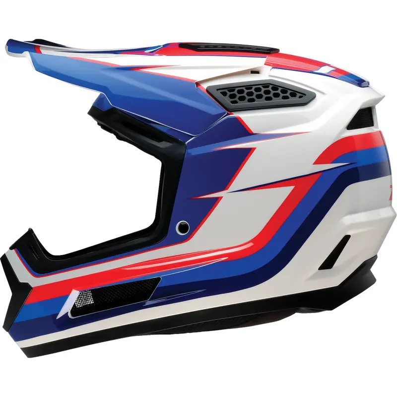 Z1R Dirt Maxx Helmet - Vortex - Red/White/Blue - XS 0110-9352