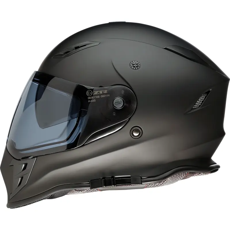 Z1R Nemesis Helmet - Smoke - Flat Black - XS 0140-0446