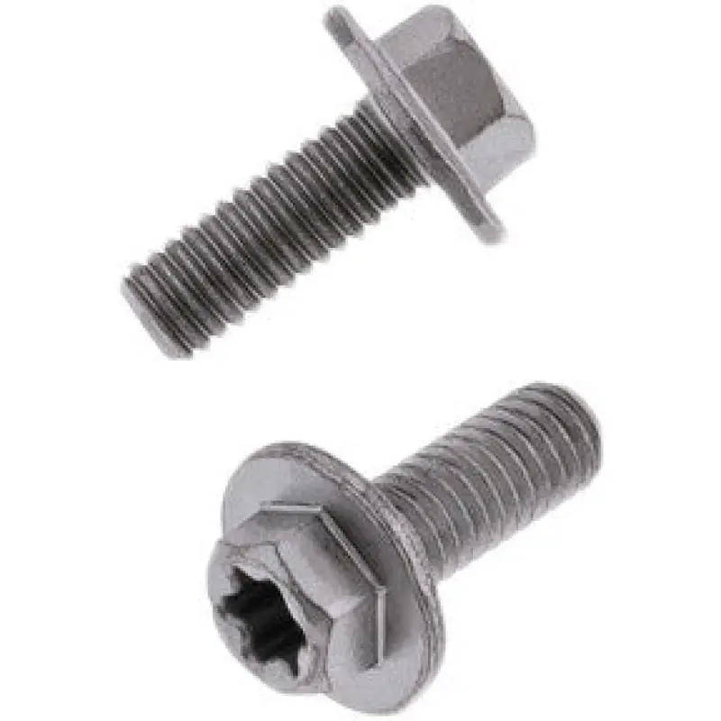 Bolt Euro Torx Large Flange Bolt 6X.1.0X15Mm 10/Pk | 024-70615