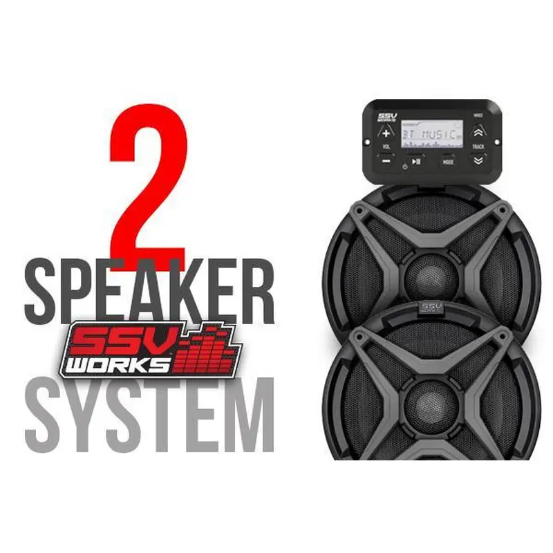 2018-2020 CanAm Maverick Trail and Sport 2-Speaker Audio System
