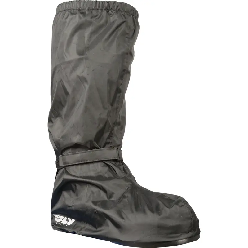 FLY RACING Rain Cover Boots - Black Large #5161 477-0021