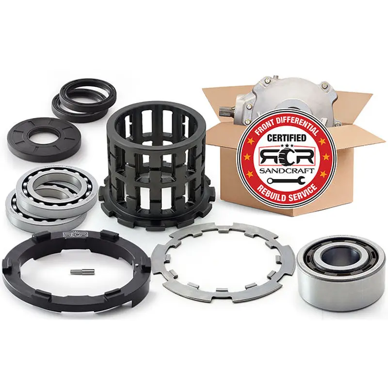 Sandcraft -  BULLETPROOF FRONT DIFFERENTIAL RE-BUILD  2016 RZR TURBO