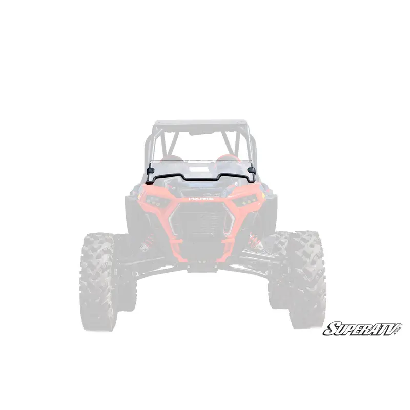 SuperATV Polaris RZR Trail 900 Scratch-Resistant Half Windshield