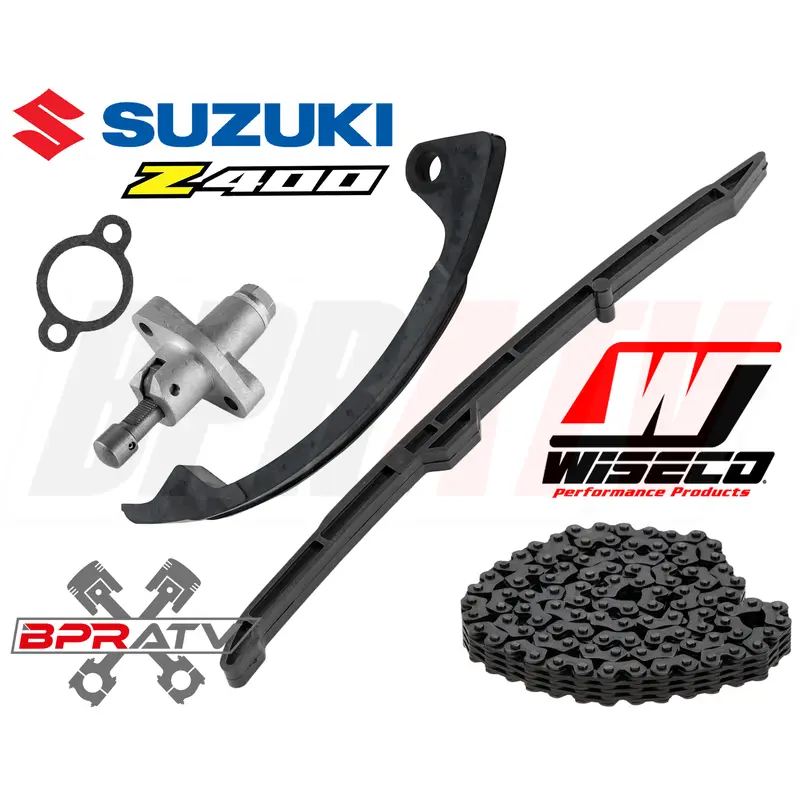 Suzuki LTZ400 Timing Guide Guides Tensioner Chain Tensioner HD WISECO Cam Chain