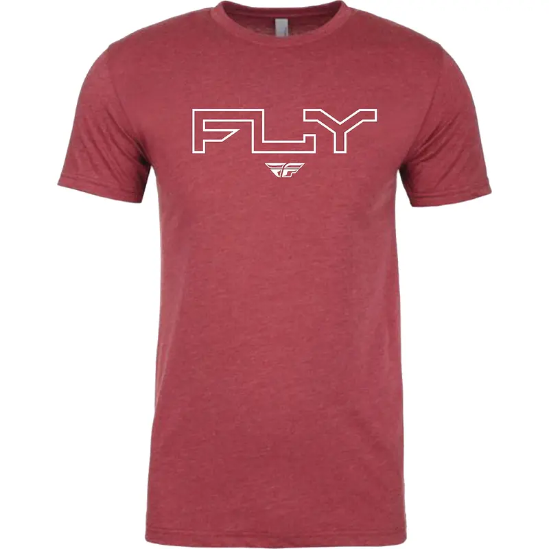 Fly Edge Tee Cardinal Md
