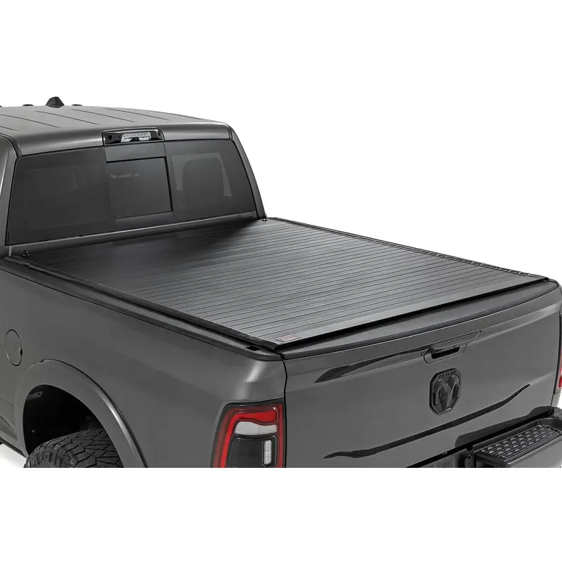Rough Country | Hard Roll Up Bed Cover | 6'4" Bed | Ram 1500 (10-18)/2500 (10-25)  | 50309650