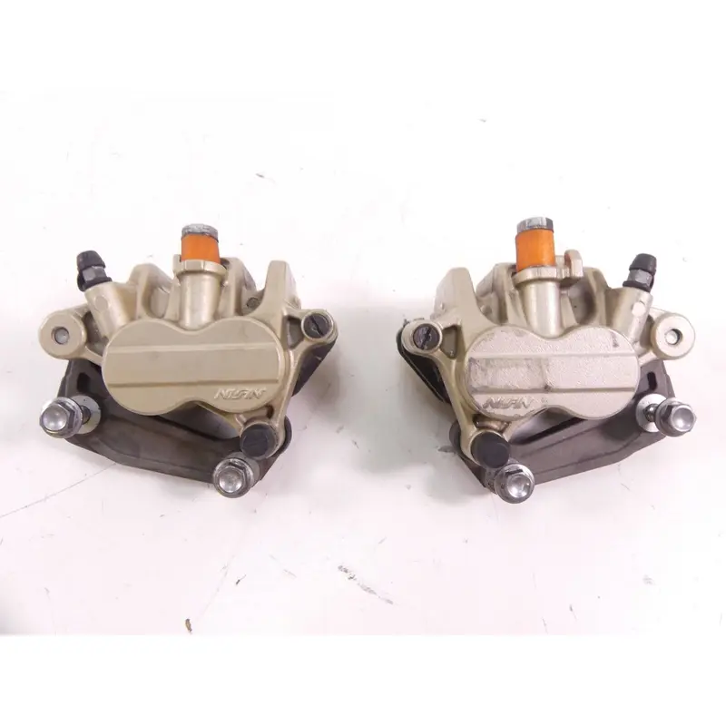 2014 Triumph Tiger 800 ABS Front Nissin Brake Caliper Set T2022030 T2022031