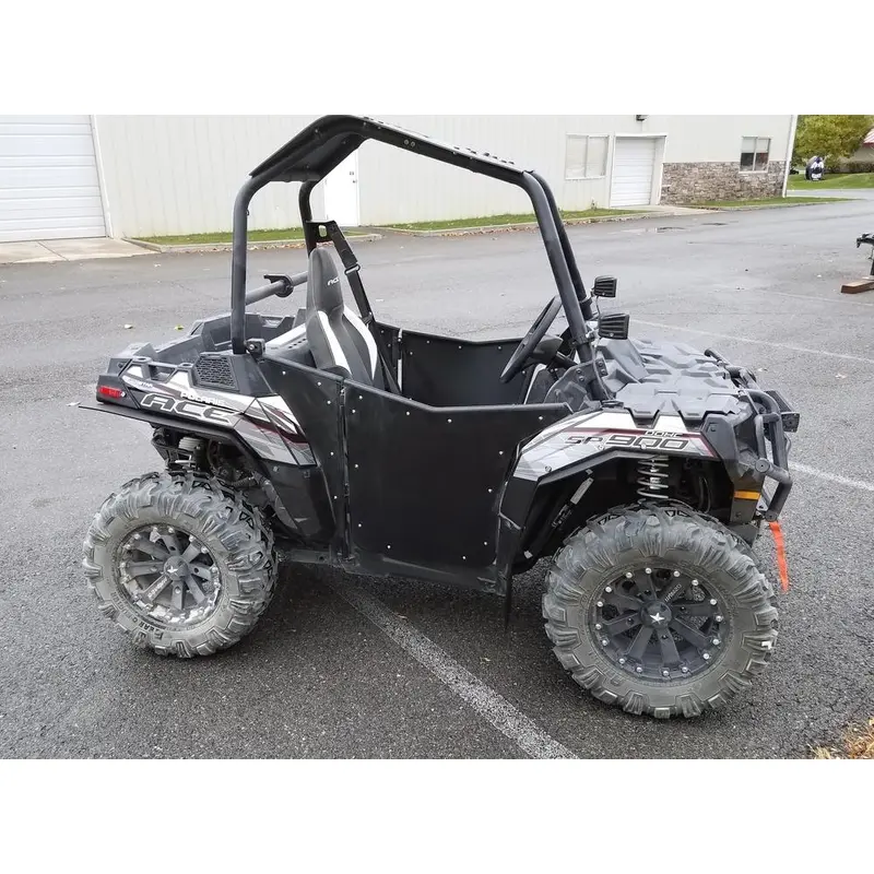Polaris ACE 2014-2017 all models Mud Flaps / Fender Extensions, Front & Rear by ROKBLOKZ