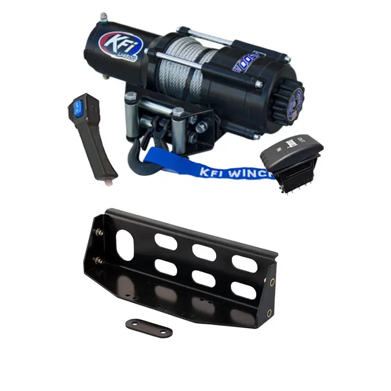KFI Winch & Winch Mount Kit John Deere Gator XUV 625i, 825E, 825i, 825M, 855D, 855E, 855M