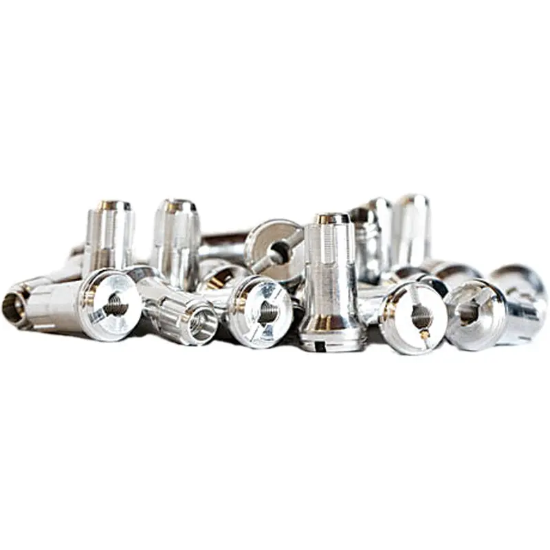 BULLDOG REAR SPOKE NIPPLES SILVER 98-640
