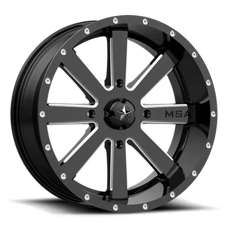 M34 24X7 4X137 G-BLK MILL 00MM