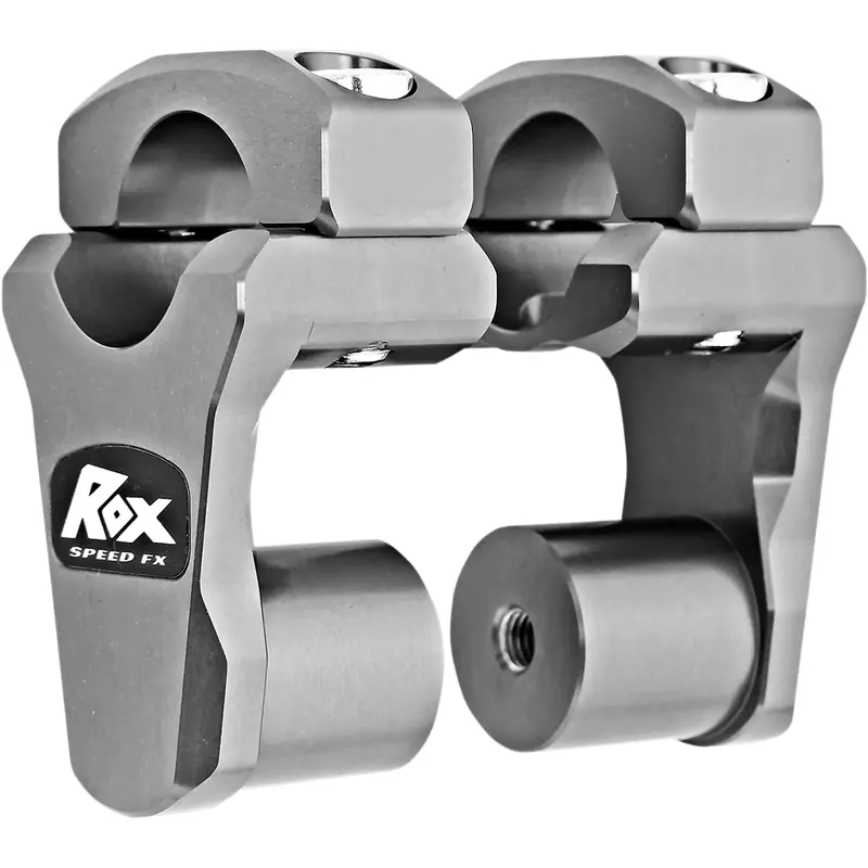 ROX SPEED FX Risers - Pivoting - 2" - Oversized Handlebars - Gray 1R-P2PPG