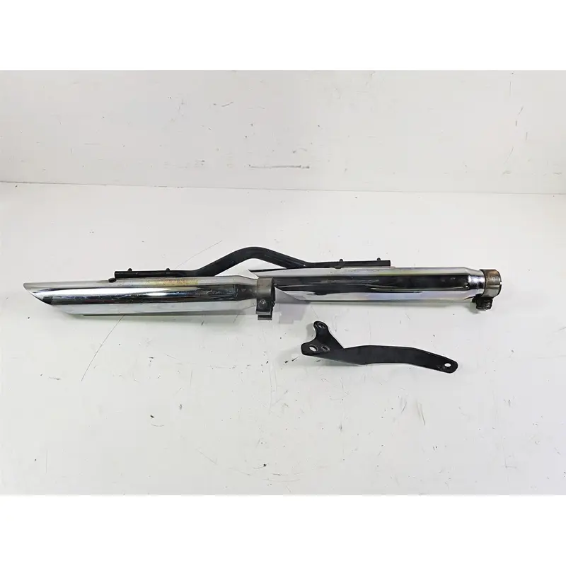2002 Harley Dyna FXDL Low Rider Slash Cut Exhaust Muffler Set 65674-95 65695-95