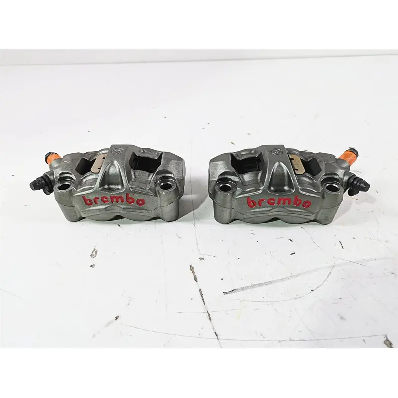 2015 Ducati Panigale 1299 S Front Brake Caliper Set Brembo 100mm 61041371A