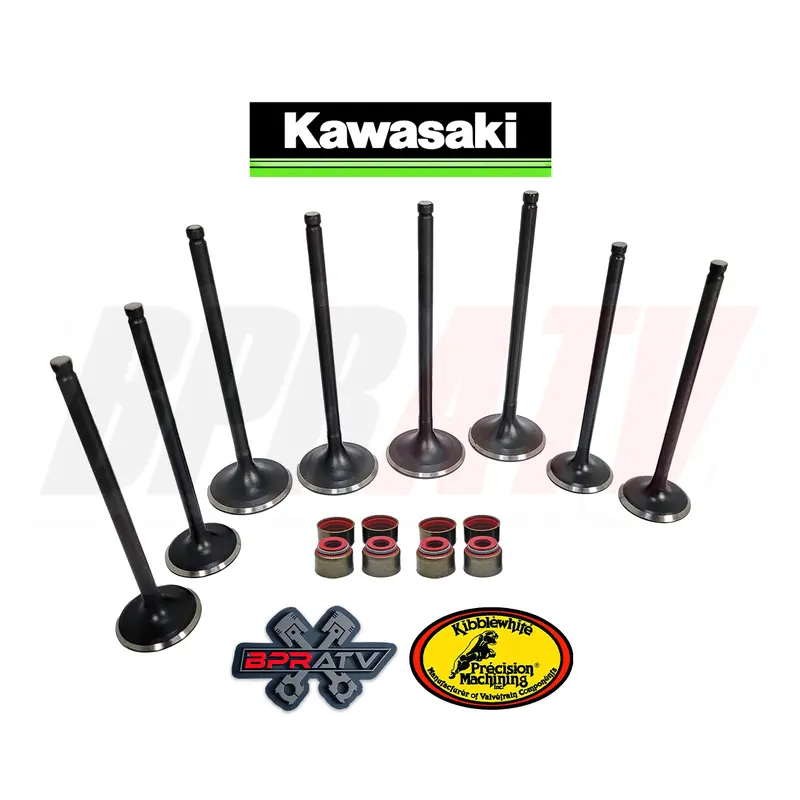 04-09 Kawasaki KFX700 KSV700 Exhaust Intake Valves Kibblewhite Valves Stem Seals