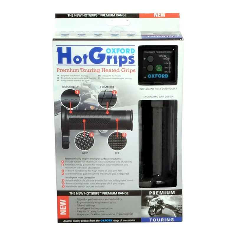 Oxford HotGrips  Premium Touring with V8 Switch