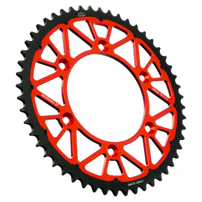 JT Sprockets TwinStar Rear Sprocket T51 Red (JTX210.51RED)