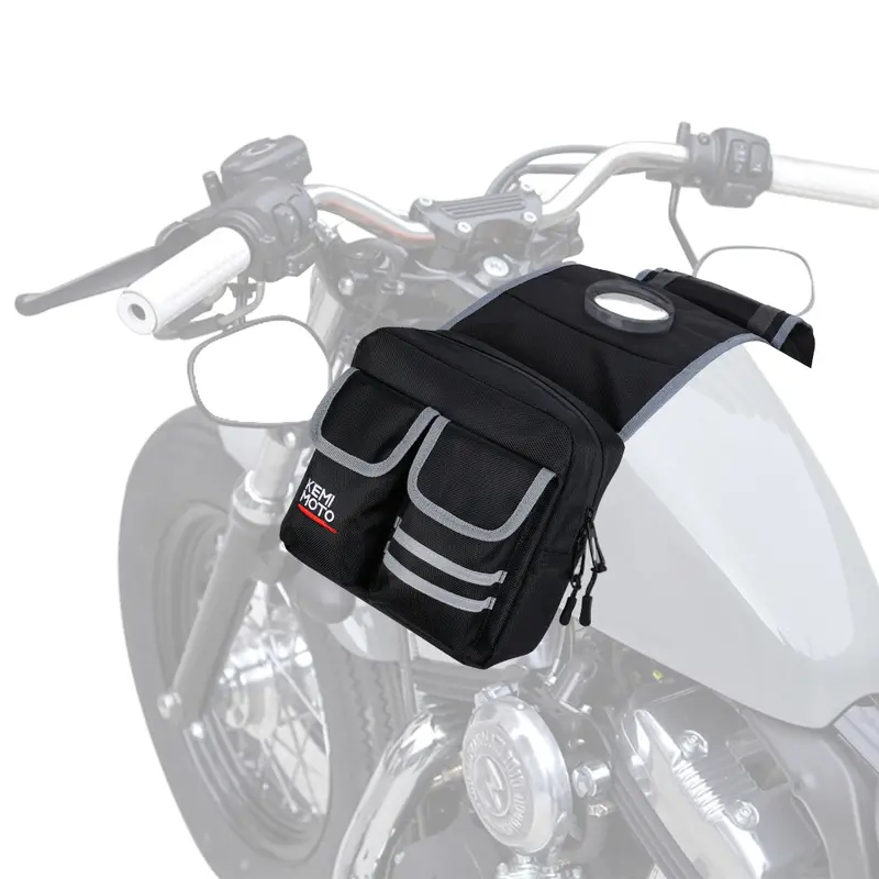 ATV Motorcycles Fuel Tank Bag Saddlebag for Yamaha Grizzly