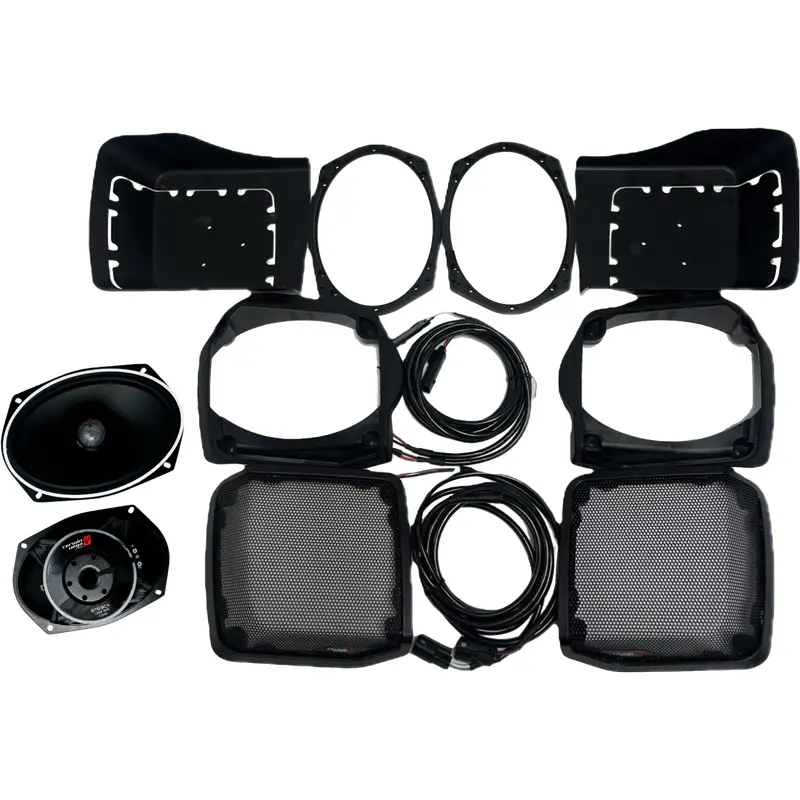 Cerwin Vega 6"X9" Cut In Lid Kit W/ Ph694 2014 2023 Flh/T Bags