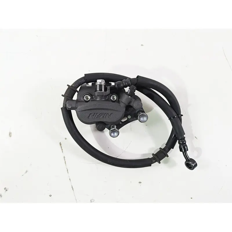 2023 Kawasaki EX400 Ninja Nissin Front Brake Caliper + Line 43080-0244-DJ