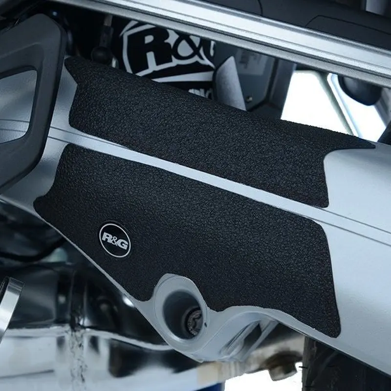 R&G Racing Black Boot Guard Kit For 2018-2023 BMW R1250GS