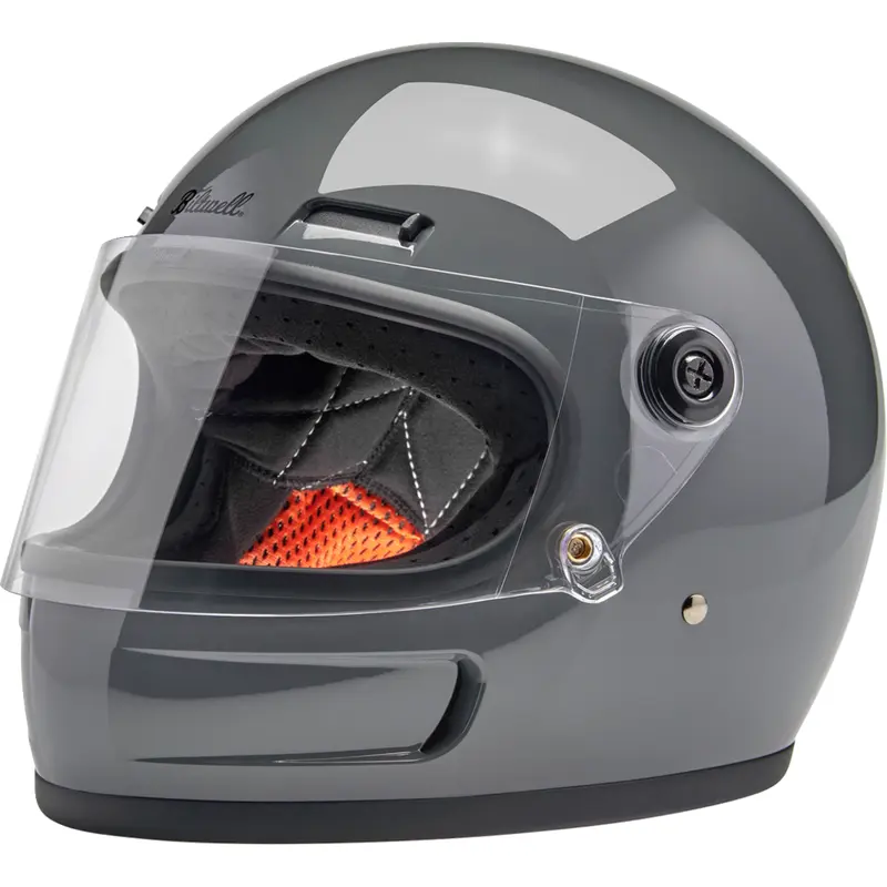 BILTWELL Gringo SV Helmet - Gloss Storm Gray - Medium 1006-109-503