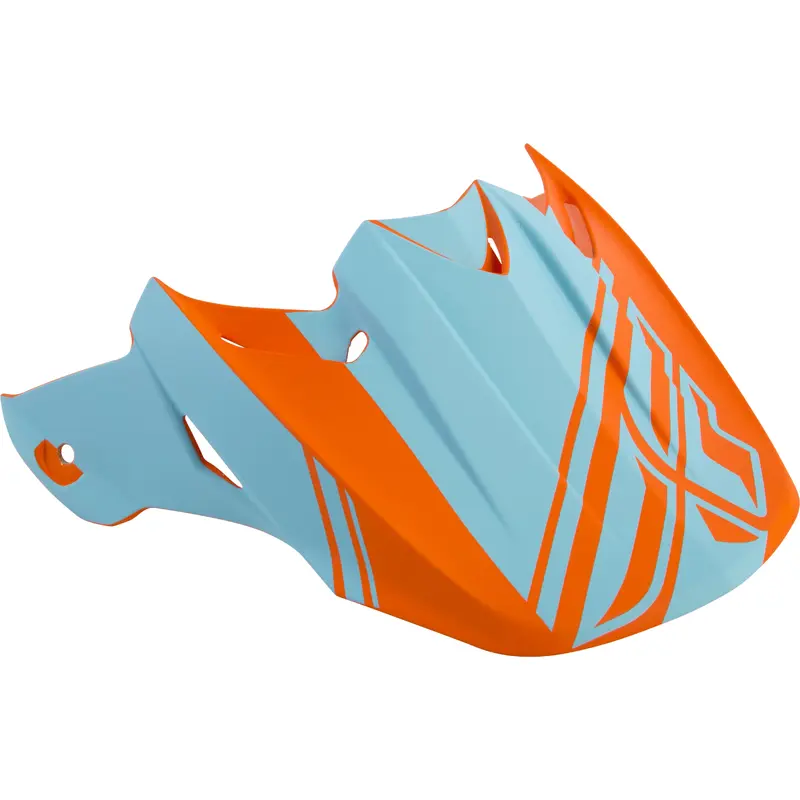 FLY RACING F2 REWIRE VISOR MATTE BLUE/ORANGE 73-46343