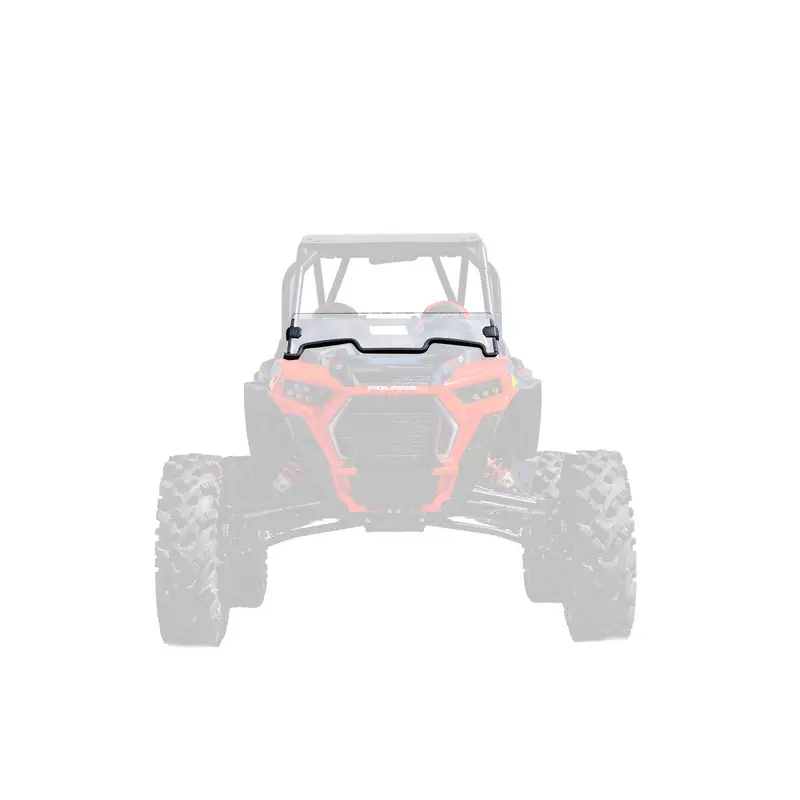 SuperATV Half Windshield For Polaris RZR Trail 900 / 1000 (2021+) Clear Standard