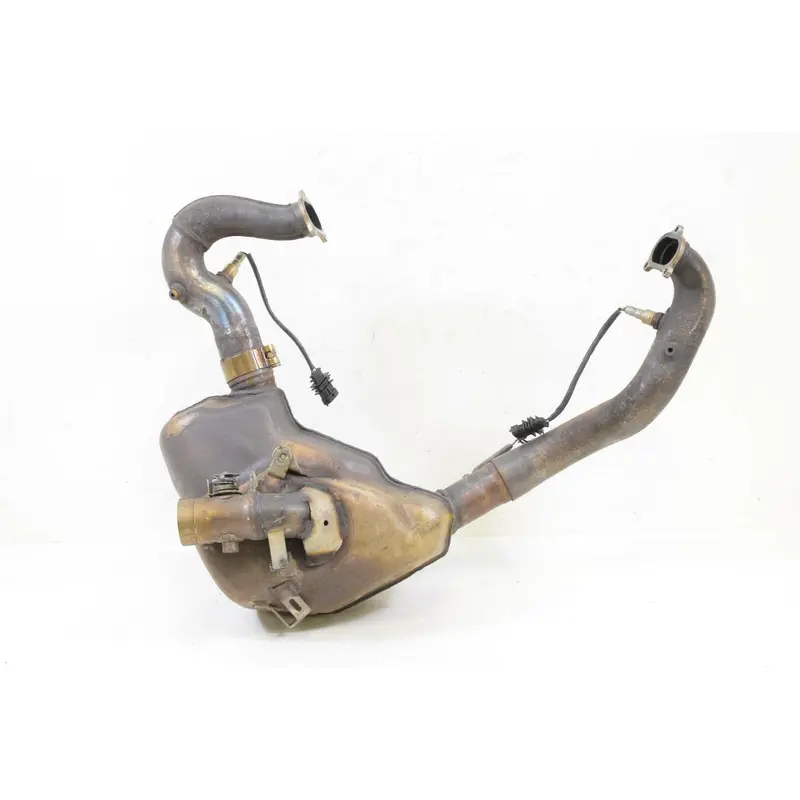 2017 Ducati Multistrada 1200 ABS Exhaust Header Silencer Chamber 57313693B