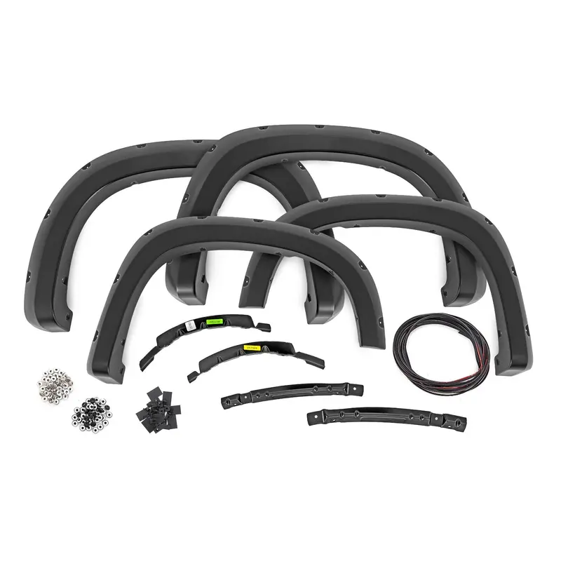 Pocket Fender Flares | G7C Red Hot | Chevy Silverado 1500 2WD/4WD (2022-2025) | F-C12211-G7C