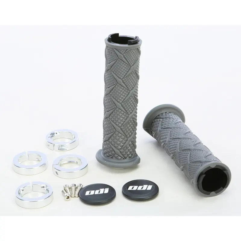 ODI ATV X-TREME LOCKON GRIP SILVER J30XTH-S