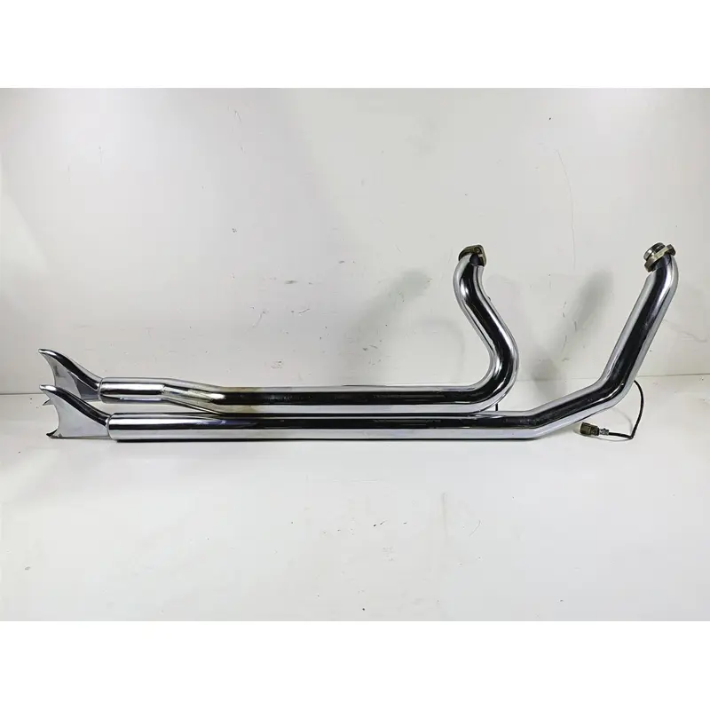 2014 Harley FLS Softail Slim Samson Legend Fishtail Longhorn Exhaust Set S3-911