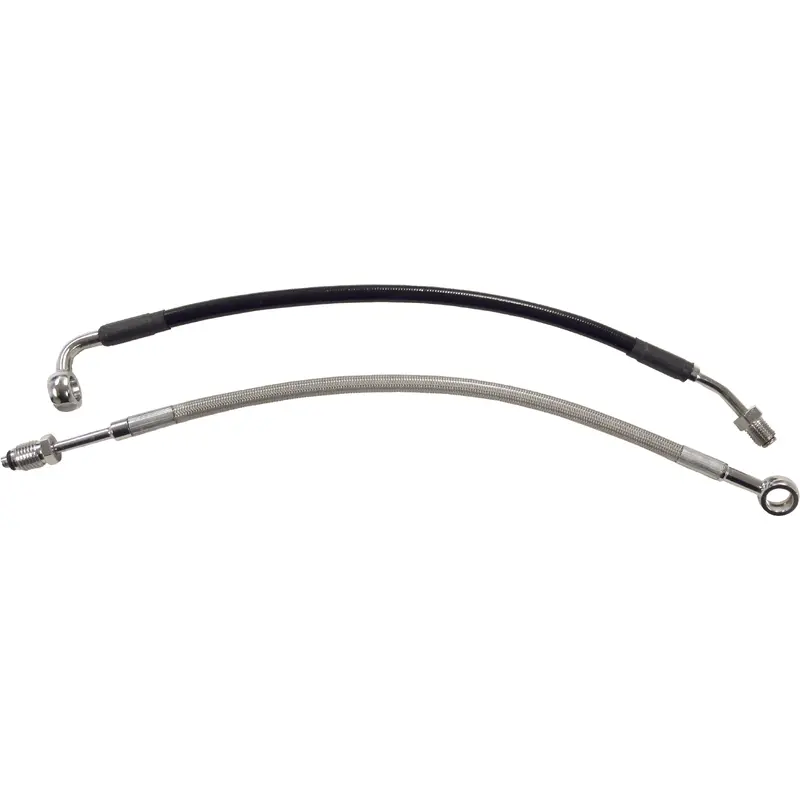 GOODRIDGE HYDRAULIC CLUTCH LINE BLK +8 17-UP FLH HD0006-1CBK+8