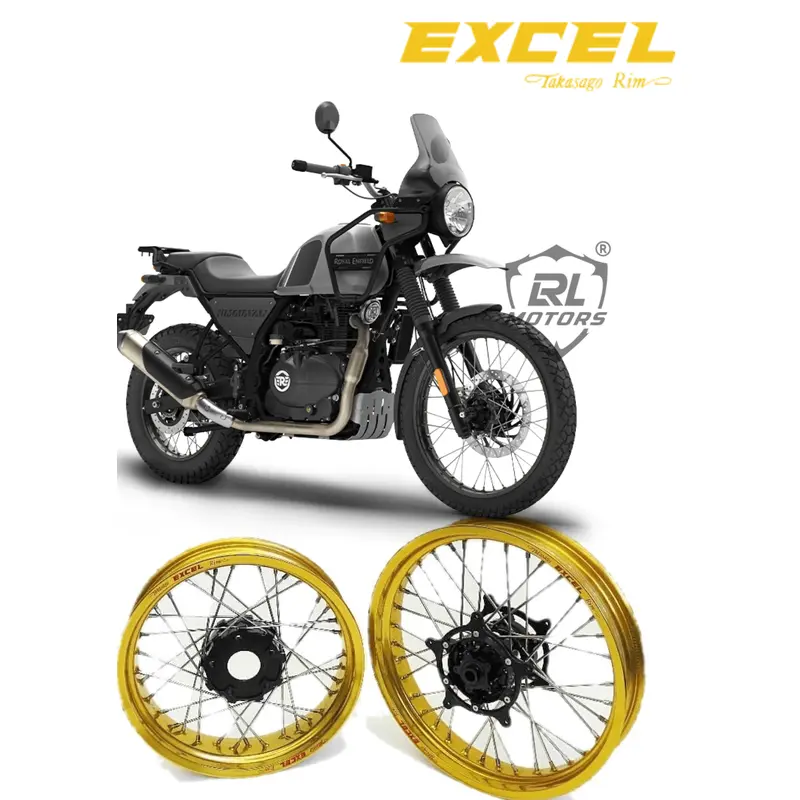 Himalayan Front & Rear Bartubeless Spoked Wheels