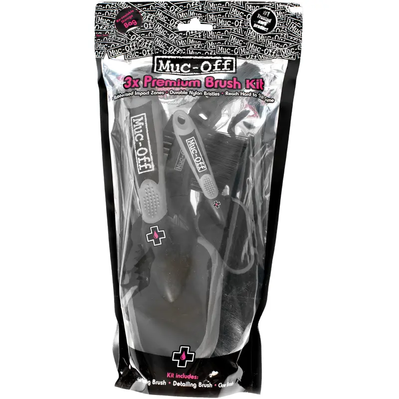 3x Brush Set
