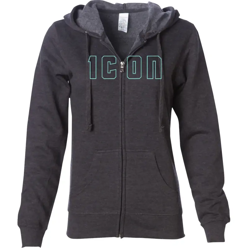 ICON Women's Kat Stevens* Hoodie - Charcoal - Medium 3051-1211
