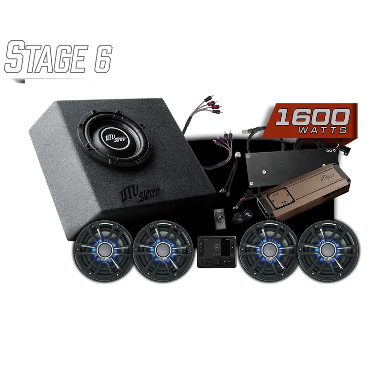 Speed UTV  Elite Series Stage 6 Stereo Kit (Built to Order - Up to 4 Weeks) UTVS-SPD-S6-E